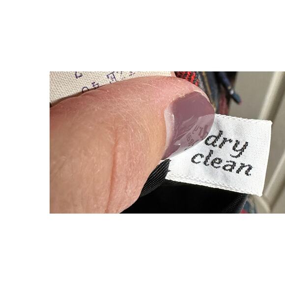 Vintage Pendleton Women's Tartan‎ Plaid Blazer Size 40 -Condition Notes - Picture 9 of 9